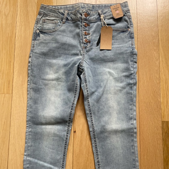Girls Hippie Girl High Rise Skinny Jeans size 16 - Picture 1 of 5